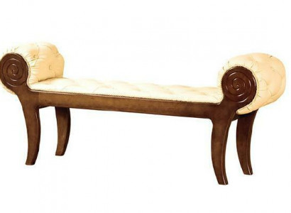 KLASSISCHER HOCKER RETRO RUSTIKAL FUßHOCKER OTTOMANE SITZBANK BANK - Model N